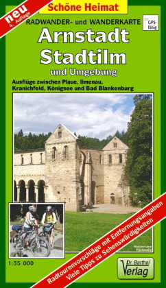 Doktor Barthel Karte Arnstadt, Stadtilm und Umgebung