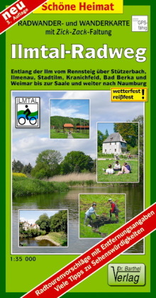 Doktor Barthel Karte Ilmtal-Radwanderweg