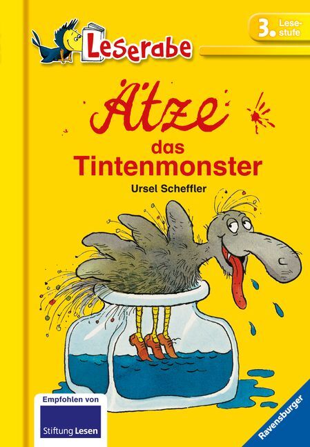 Leserabe Schulausgabe in Broschur - Ätze, das Tintenmonster main product photo