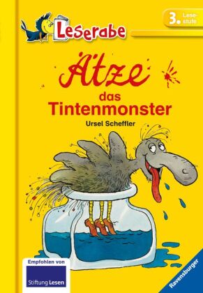 Leserabe Schulausgabe in Broschur - Ätze, das Tintenmonster