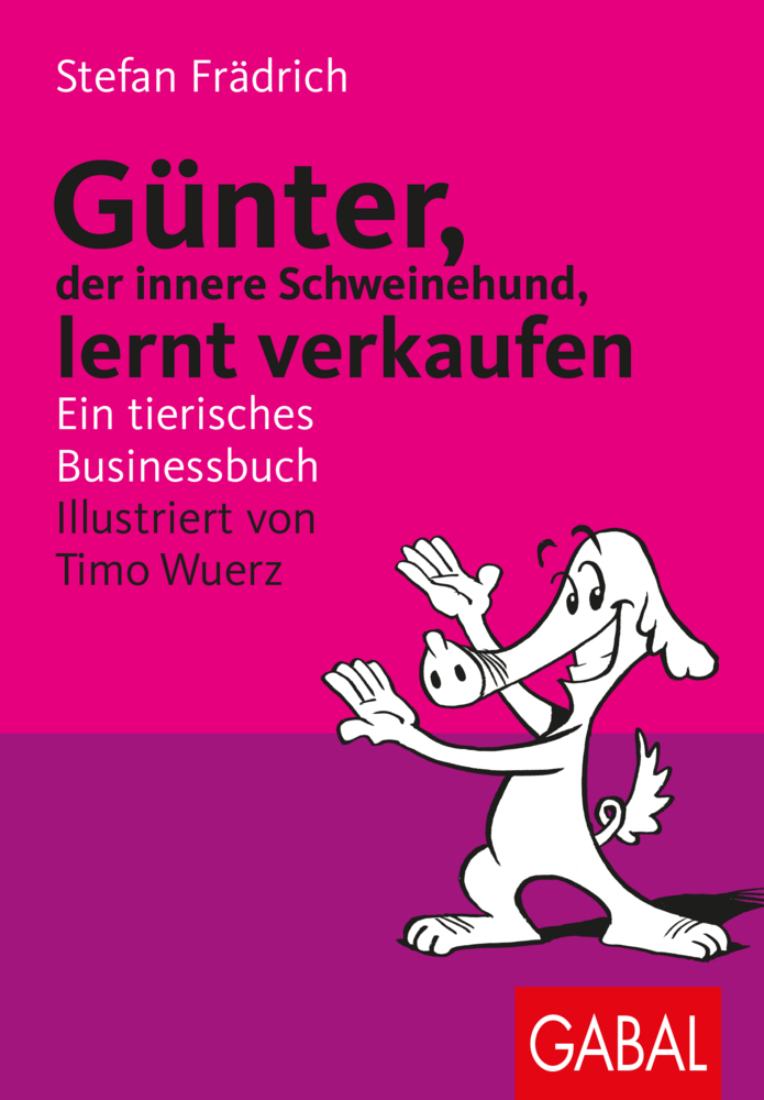 Günter, der innere Schweinehund, lernt verkaufen main product photo