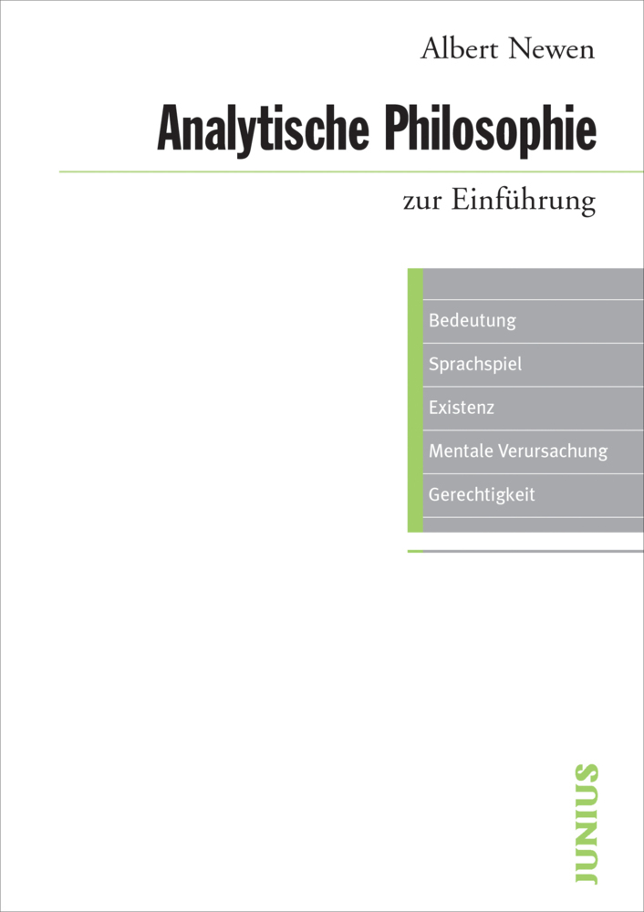 Analytische Philosophie zur Einführung main product photo
