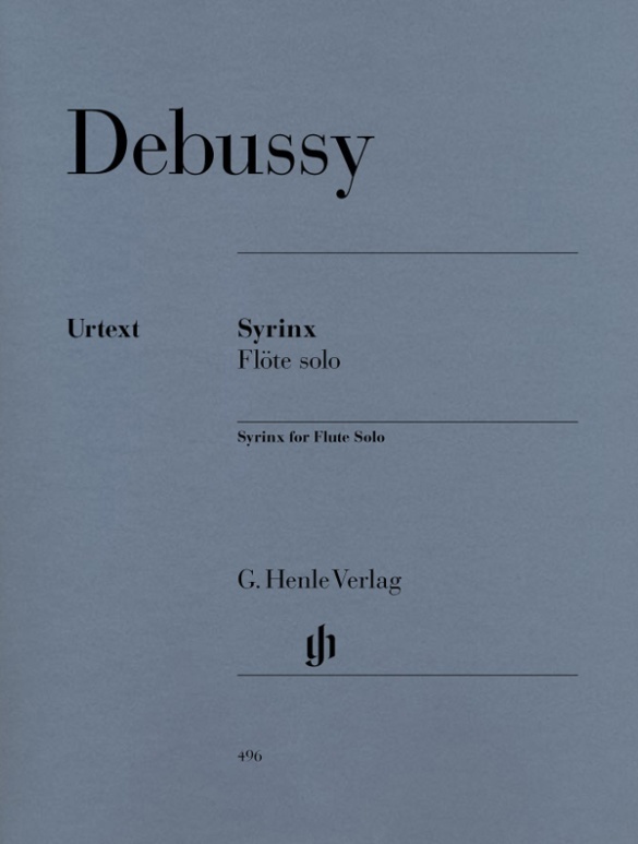 Claude Debussy - Syrinx - La flûte de Pan für Flöte solo main product photo