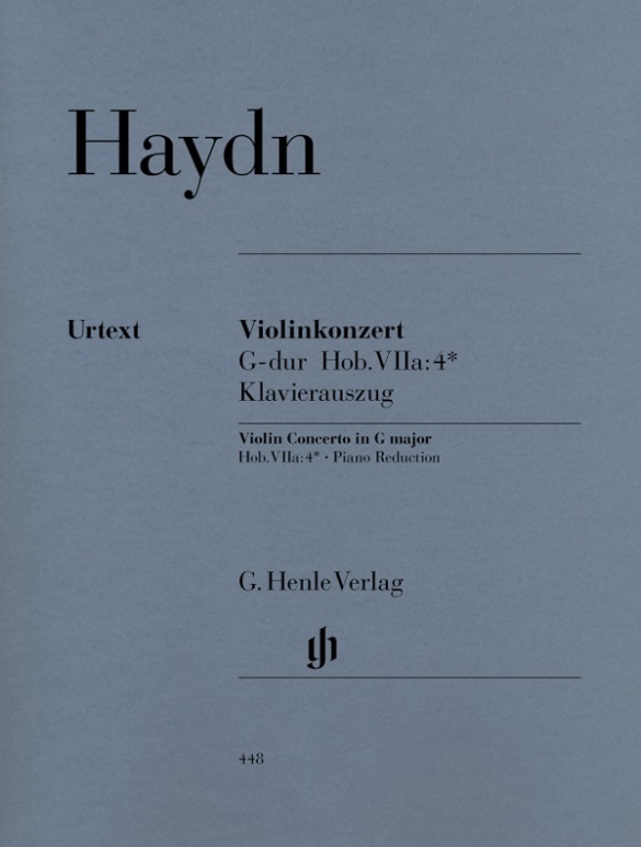 Joseph Haydn - Violinkonzert G-dur Hob. VIIa:4* main product photo