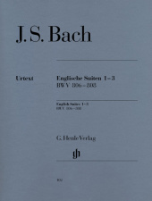 Bach, Johann Sebastian - Englische Suiten 1-3, BWV 806-808