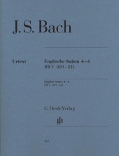 Bach, Johann Sebastian - Englische Suiten 4-6, BWV 809-811