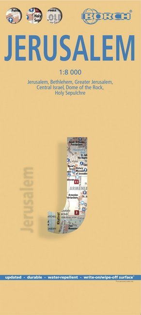 Borch Map Jerusalem main product photo