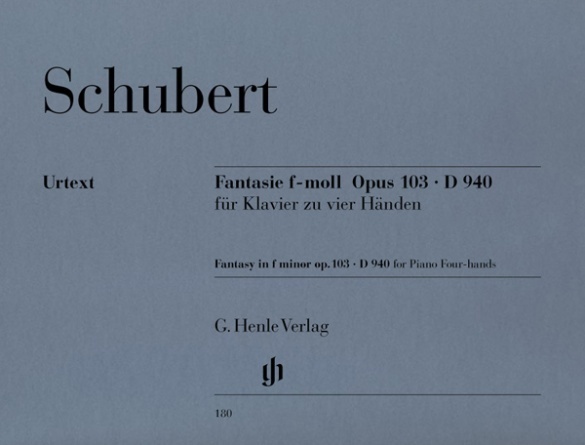 Franz Schubert - Fantasie f-moll op. 103 D 940 main product photo