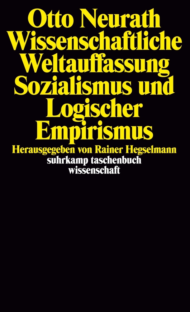 Wissenschaftliche Weltauffassung, Sozialismus und Logischer Empirismus main product photo