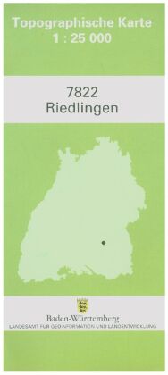 Topographische Karte Baden-Württemberg Riedlingen