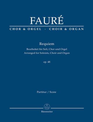 Requiem d-Moll op.48, Bearbeitet für Soli, Chor und Orgel, Orgelauszug main product photo