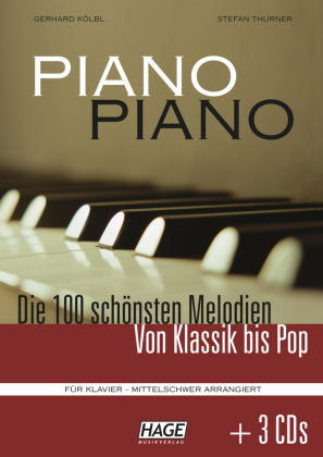 Piano Piano 1 mittelschwer + 3 CDs. Bd.1