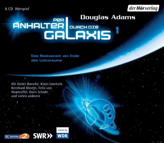 Per Anhalter durch die Galaxis - Das Restaurant am Ende des Universums. Tl.1, 6 Audio-CDs main product photo