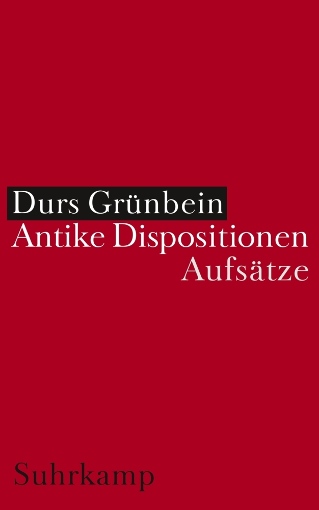 Antike Dispositionen main product photo