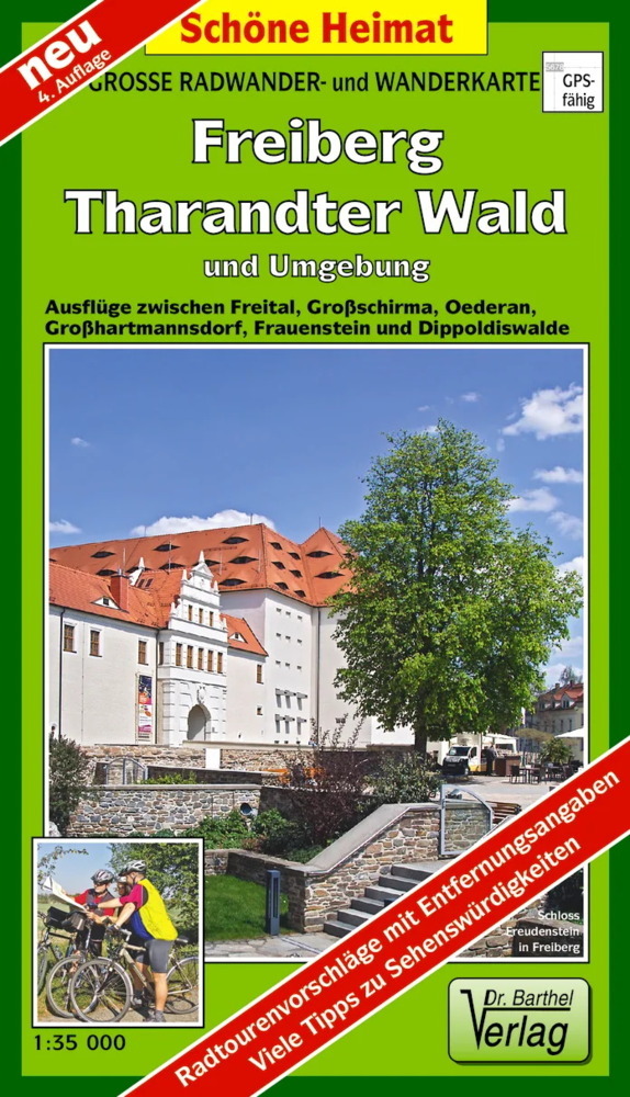 Doktor Barthel Karte Freiberg, Tharandter Wald und Umgebung main product photo
