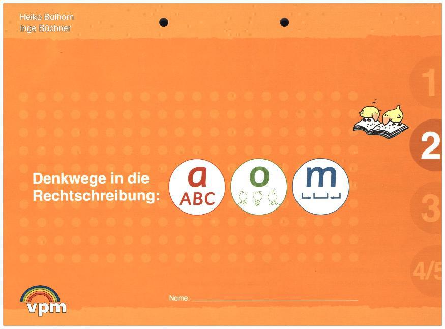 Denkwege in die Rechtschreibung: a-o-m 2 main product photo