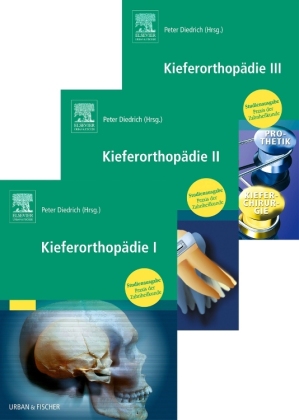 Kieferorthopädie, Studienausgabe, 3 Bde.