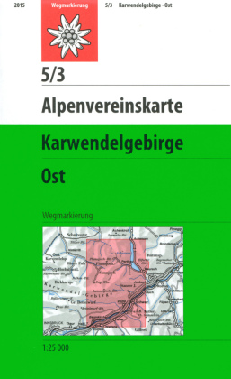 Karwendelgebirge - Östliches Blatt
