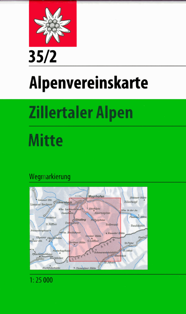 Zillertaler Alpen - Mitte main product photo