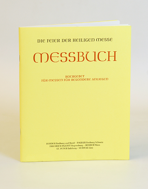 Hochgebet für Messen für besondere Anliegen main product photo