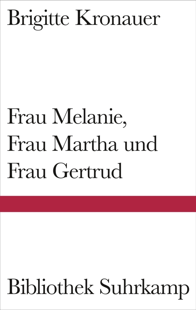 Frau Melanie, Frau Martha und Frau Gertrud main product photo
