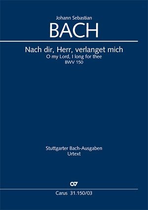 Nach dir, Herr, verlanget mich / Kantate Nr.150 h-Moll, Klavierauszug main product photo