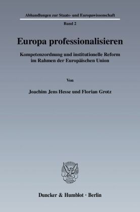 Europa professionalisieren.