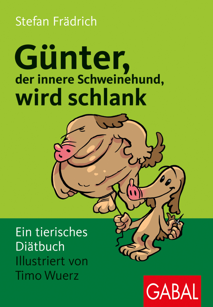 Günter, der innere Schweinehund, wird schlank main product photo