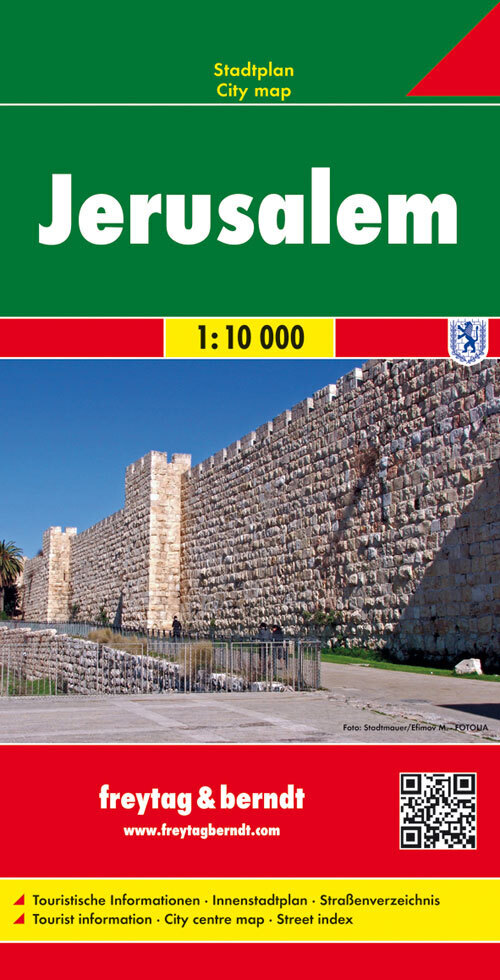 Jerusalem, Stadtplan 1:10.000 main product photo