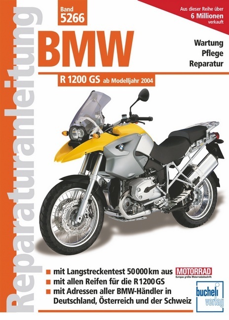 BMW R 1200 GS Modelljahre 2004 bis 2010 main product photo