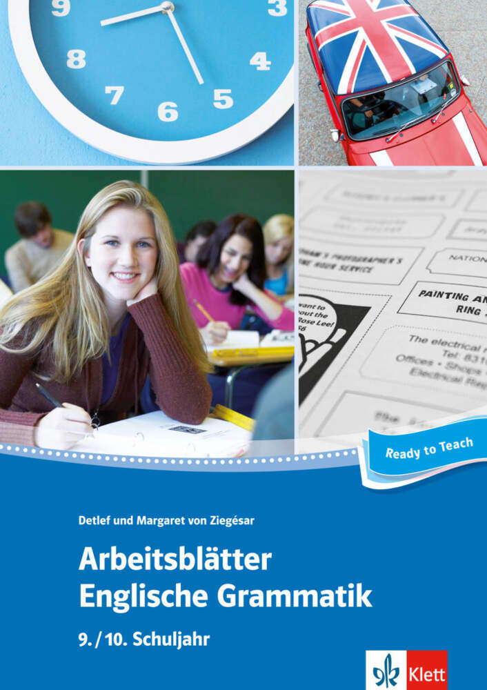 Arbeitsblätter Englische Grammatik, 9./10. Schuljahr main product photo