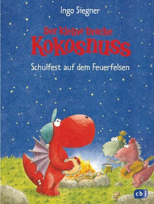 Der kleine Drache Kokosnuss, Schulfest auf dem Feuerfelsen