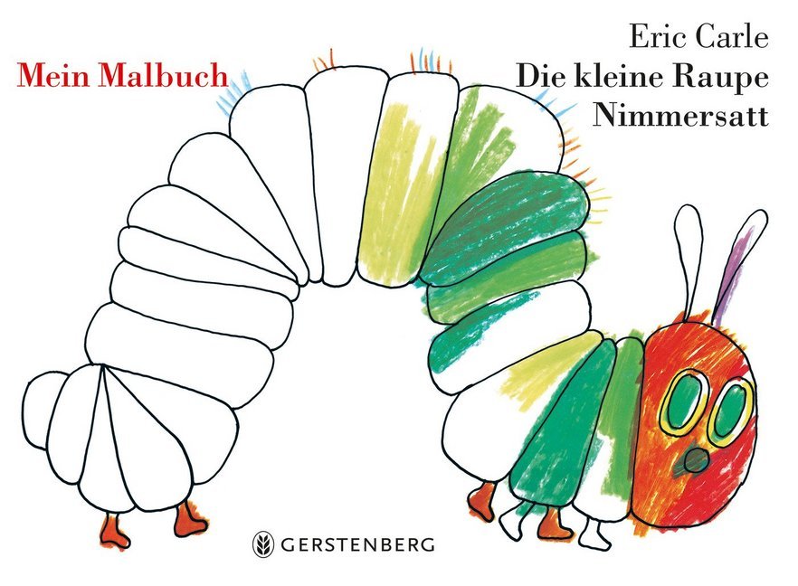 Die kleine Raupe Nimmersatt - Mein Malbuch main product photo