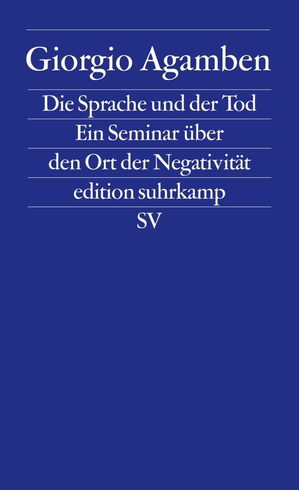Die Sprache und der Tod main product photo