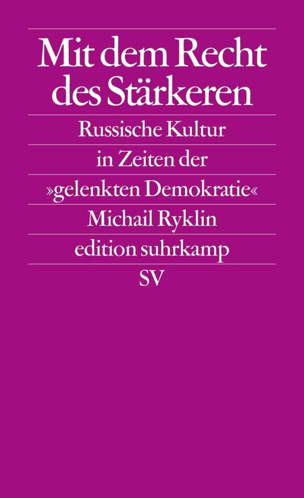 Mit dem Recht des Stärkeren main product photo
