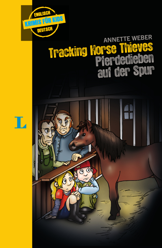 Langenscheidt Krimis für Kids - Tracking Horse Thieves - Pferdedieben auf der Spur main product photo