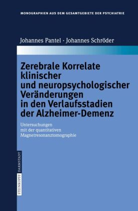 Zerebrale Korrelate klinischer und neuropsychologischer Verän...