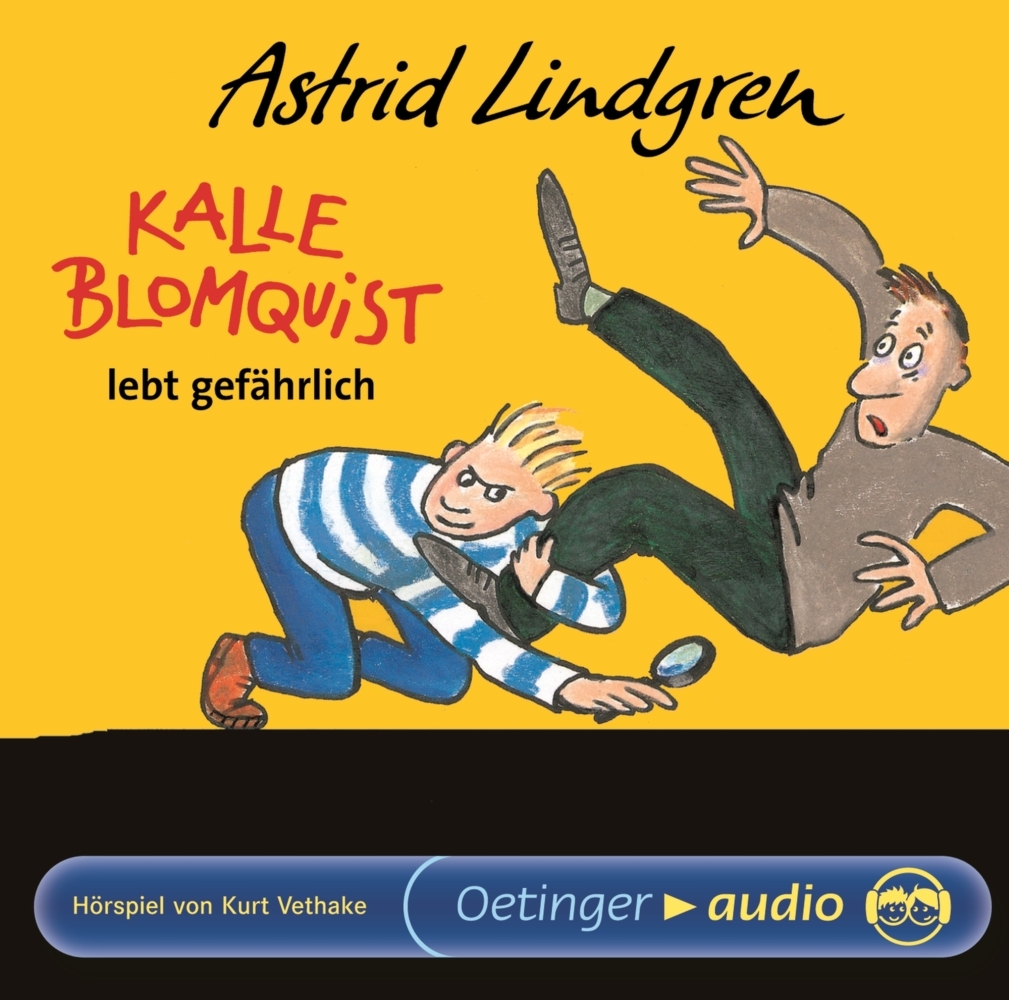 Kalle Blomquist 2. Kalle Blomquist lebt gefährlich, 1 Audio-CD main product photo