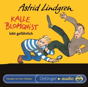 Kalle Blomquist 2. Kalle Blomquist lebt gefährlich, 1 Audio-CD
