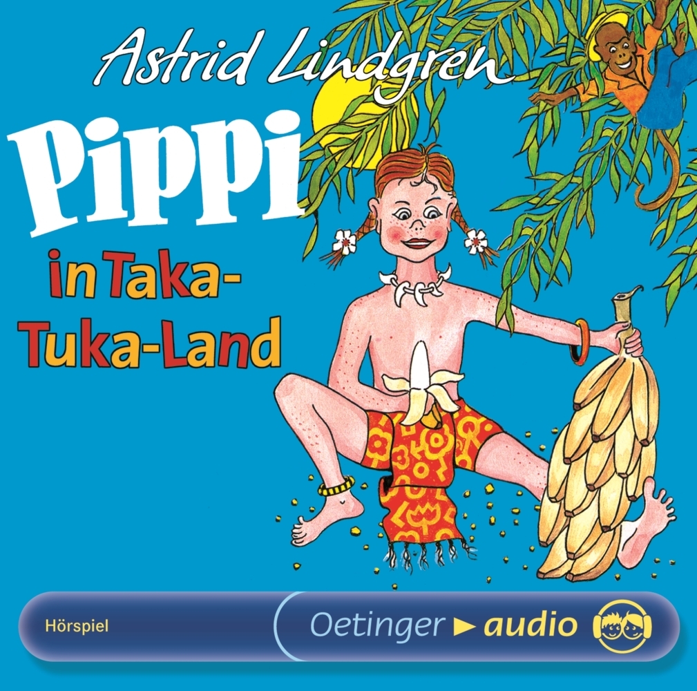 Pippi Langstrumpf 3. Pippi in Taka-Tuka-Land, 1 Audio-CD main product photo