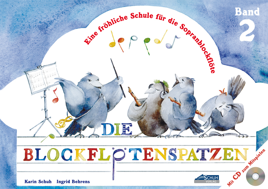 Der Blockflötenspatz, m. Audio-CD. Bd.2 main product photo