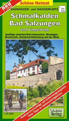 Doktor Barthel Karte Schmalkalden, Bad Salzungen und Umgebung
