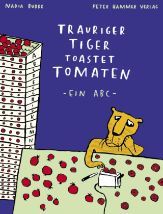 Trauriger Tiger toastet Tomaten, kleine Ausgabe