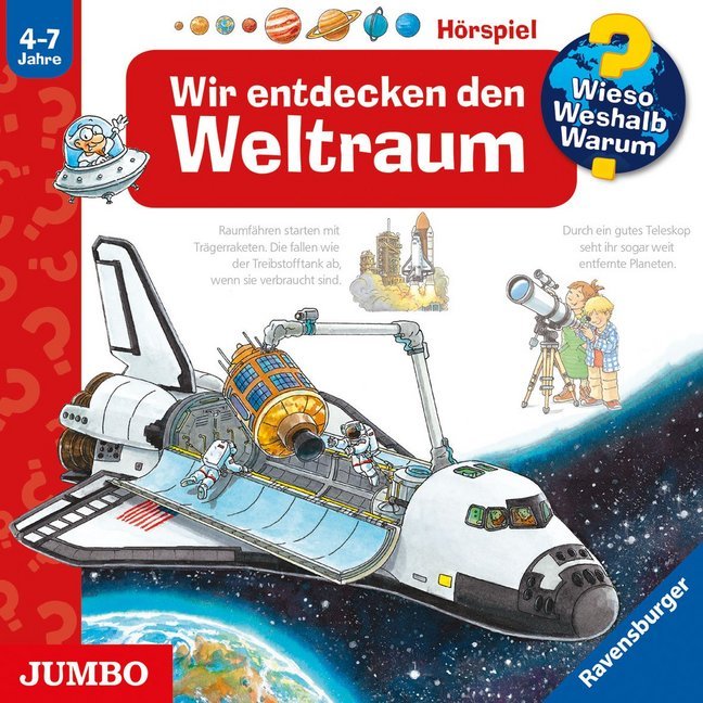Wir entdecken den Weltraum, Audio-CD main product photo