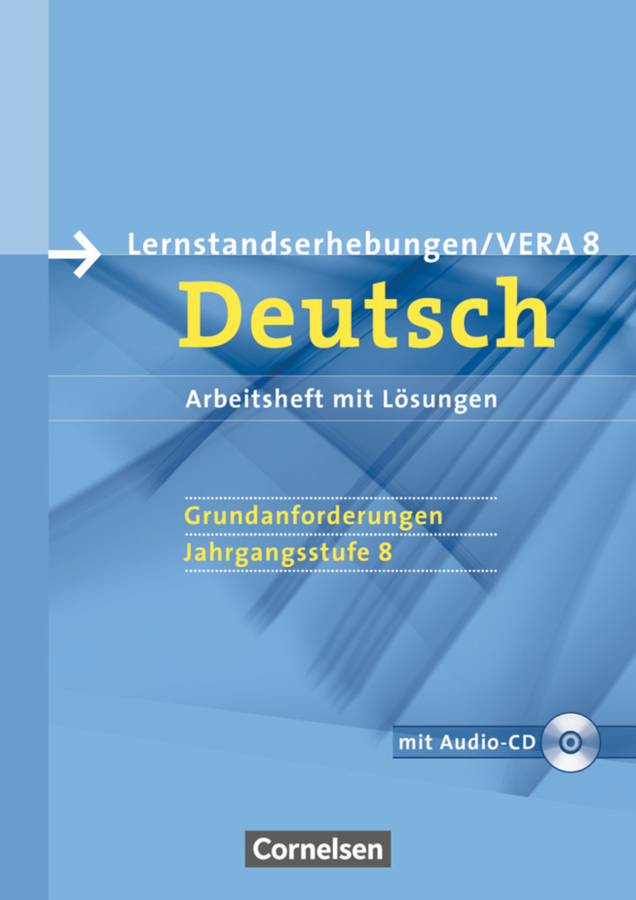 Vorbereitungsmaterialien für VERA - Vergleichsarbeiten/ Lernstandserhebungen - Deutsch - 8. Schuljahr: Grundanforderungen main product photo