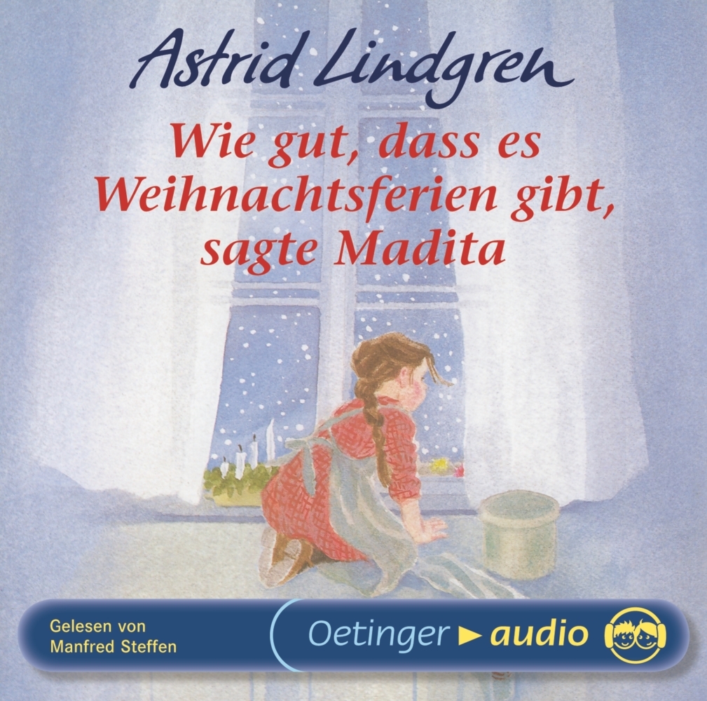 Wie gut, dass es Weihnachtsferien gibt, sagte Madita, 1 Audio-CD main product photo
