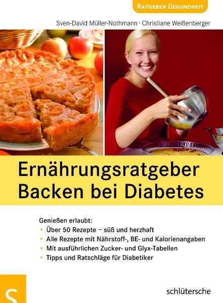 Ernährungsratgeber Backen bei Diabetes main product photo