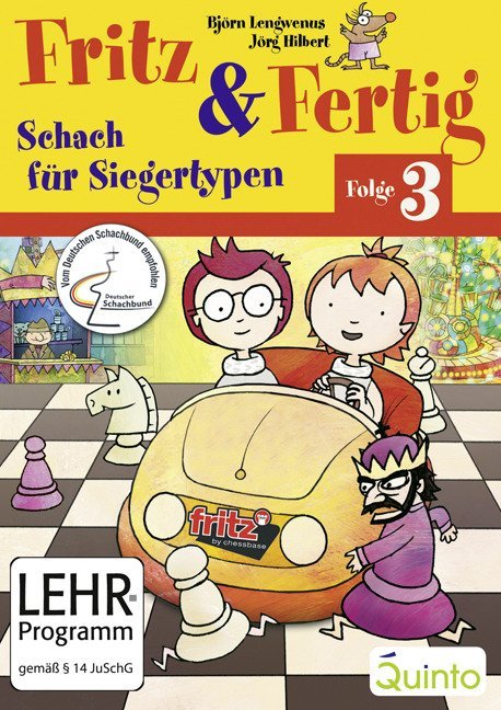 Fritz & Fertig Folge 3 - Schach für Siegertypen. Folge.3, 1 CD-ROM für PC main product photo