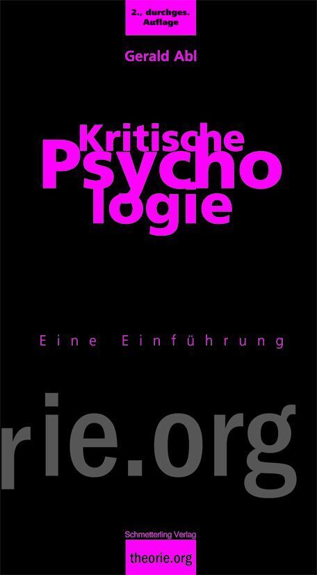 Kritische Psychologie, 2. Aufl. main product photo