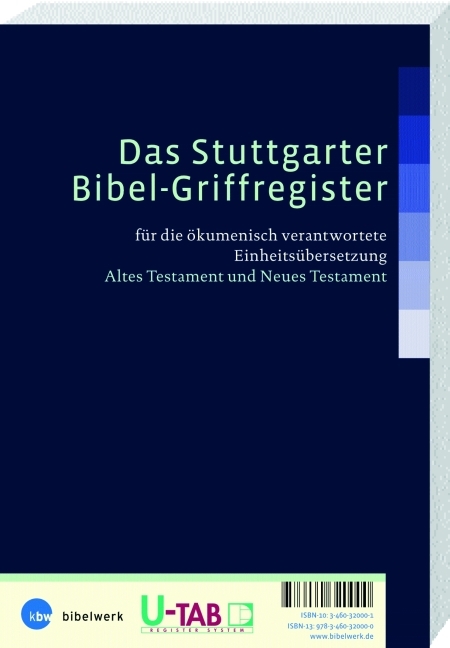 Das Stuttgarter Bibel-Griffregister main product photo